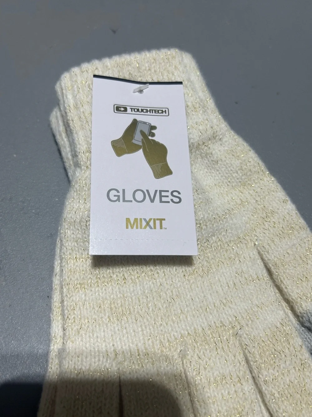 (NWT) Knit Gloves - Touchscreen Compatible Finger Tips